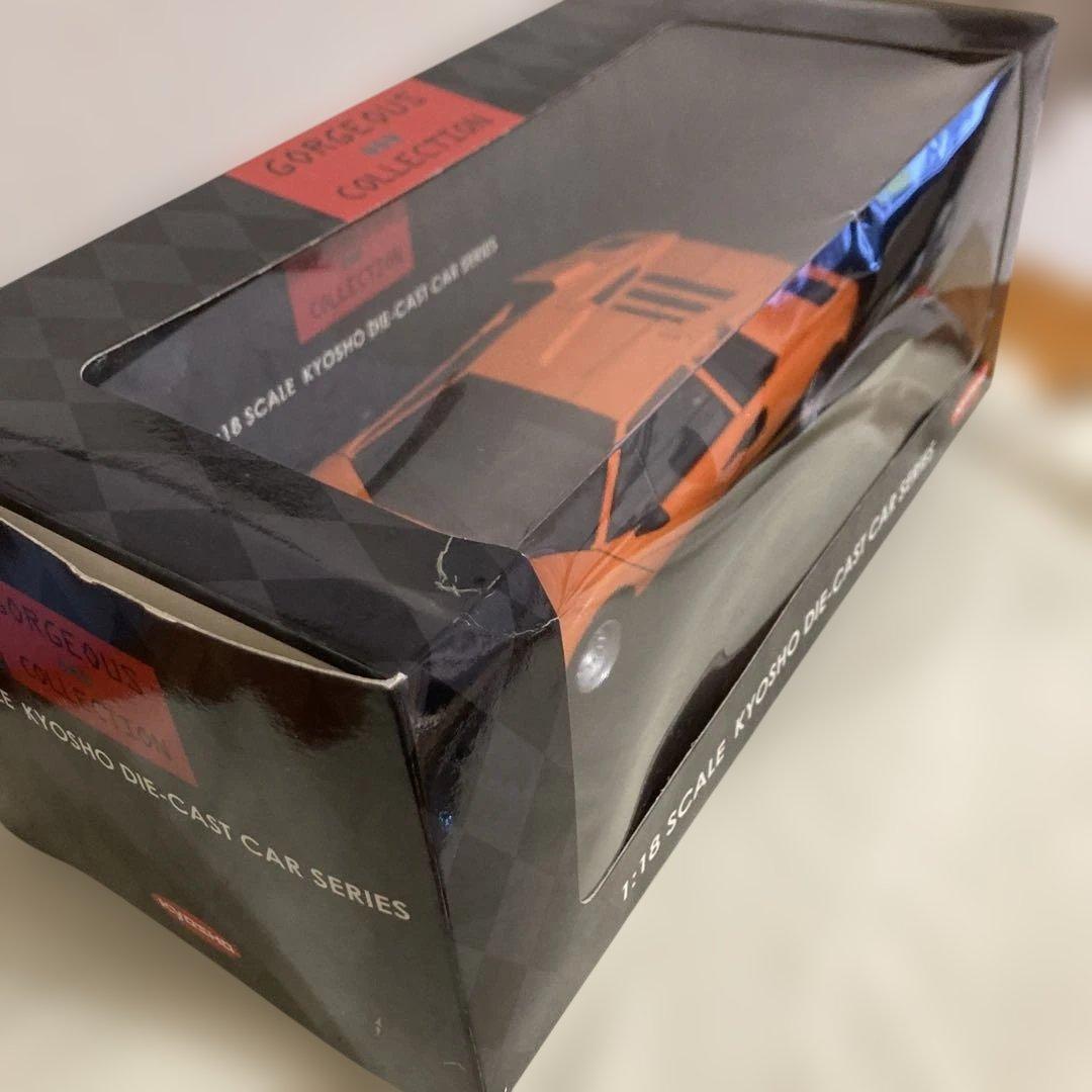 京商1/18 ランボルギーニ カウンタック LP400 オレンジ