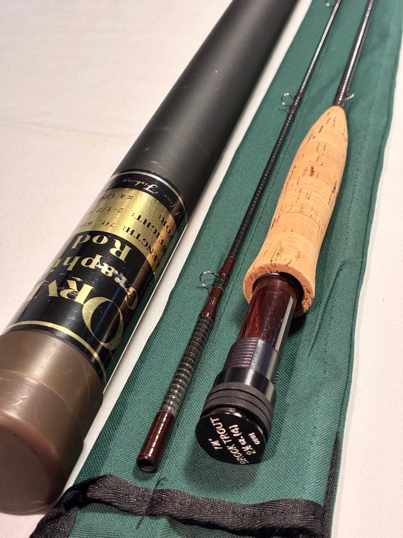 オービス　フライロッド　ブルックトラウト　7.6フィート、#4