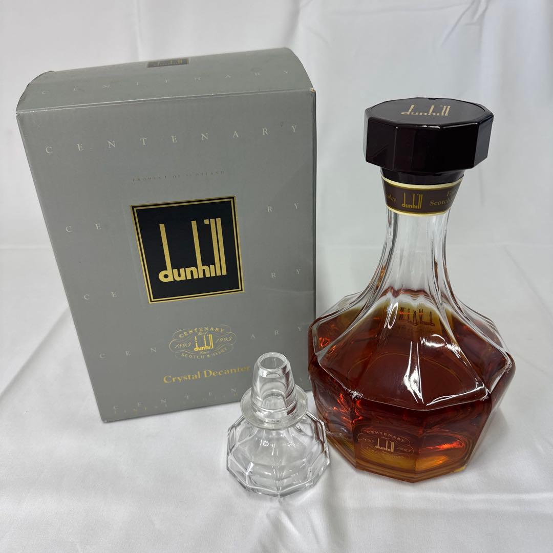 新品未開栓 dunhill ダンヒル スコッチ ウイスキー デカンター付き