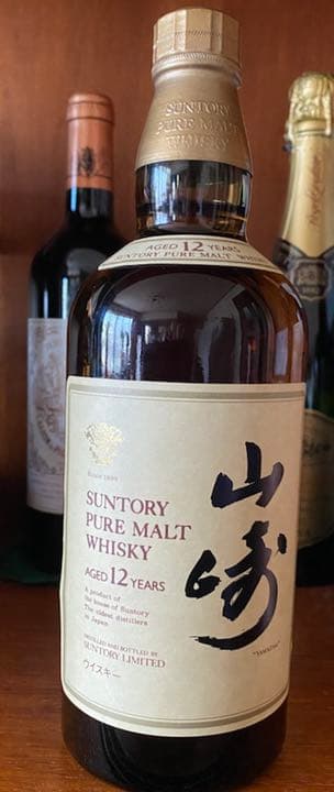 ★希少★サントリーピュアモルトウィスキー山崎12年
