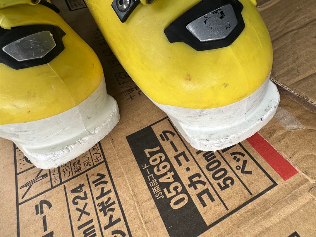 サロモン X-MAX130 黄/白 26.0cm/26.5cm 305mm