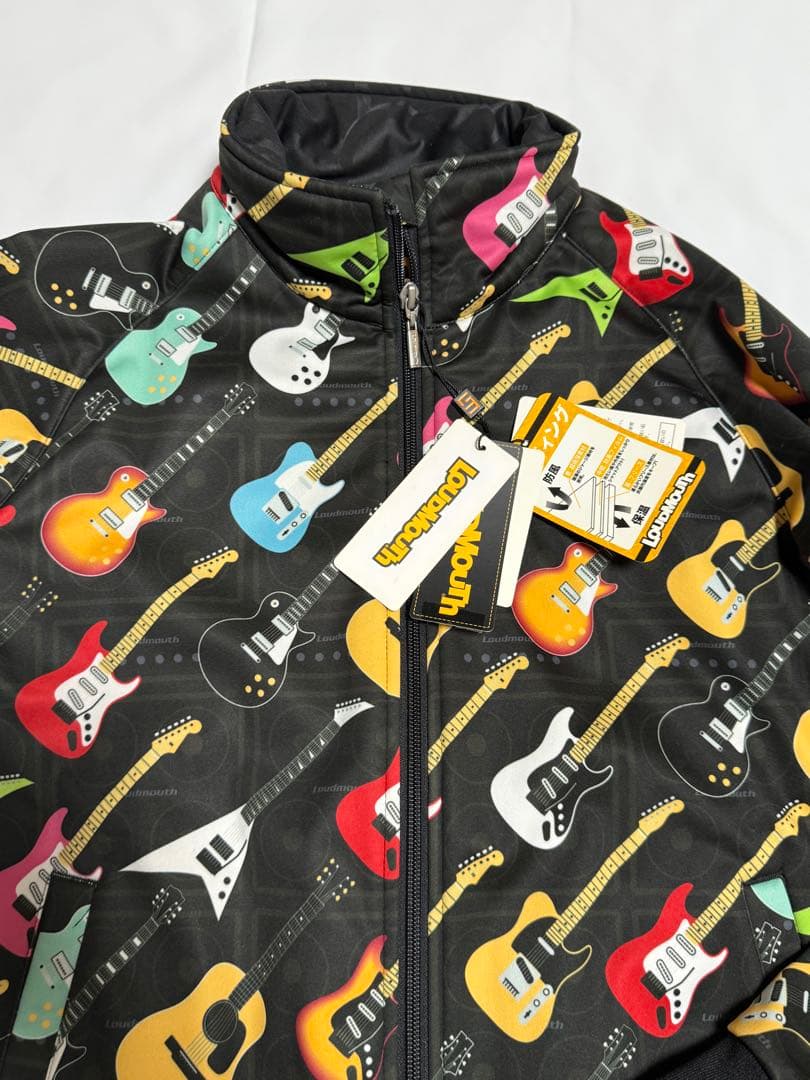 LOUDMOUTH ギター柄 ジャケット Lサイズ ゴルフ