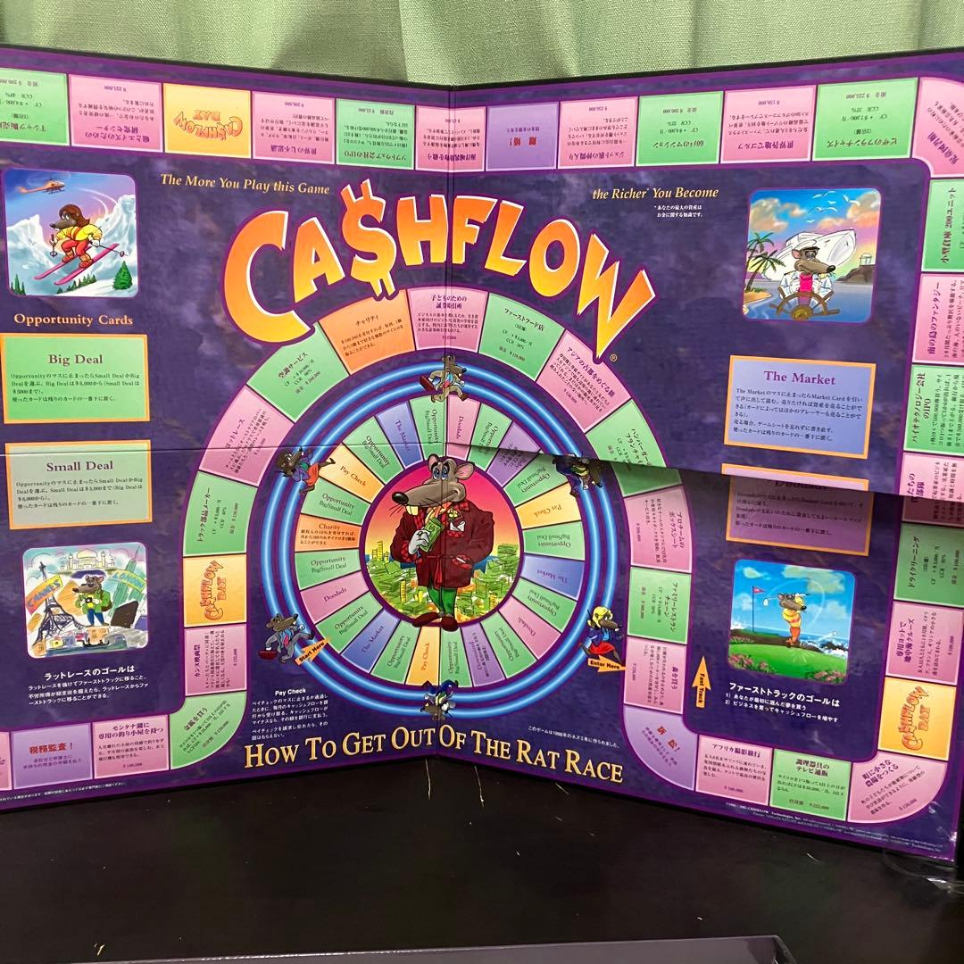 キャッシュフロー101 日本語版 ボードゲーム 金持ち父さん ロバートキヨサキ
