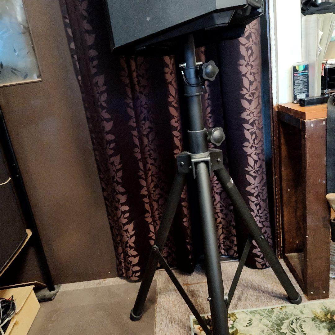 ElectroボイスZLX12Pパワードスピーカー中古品マイクと3脚付き