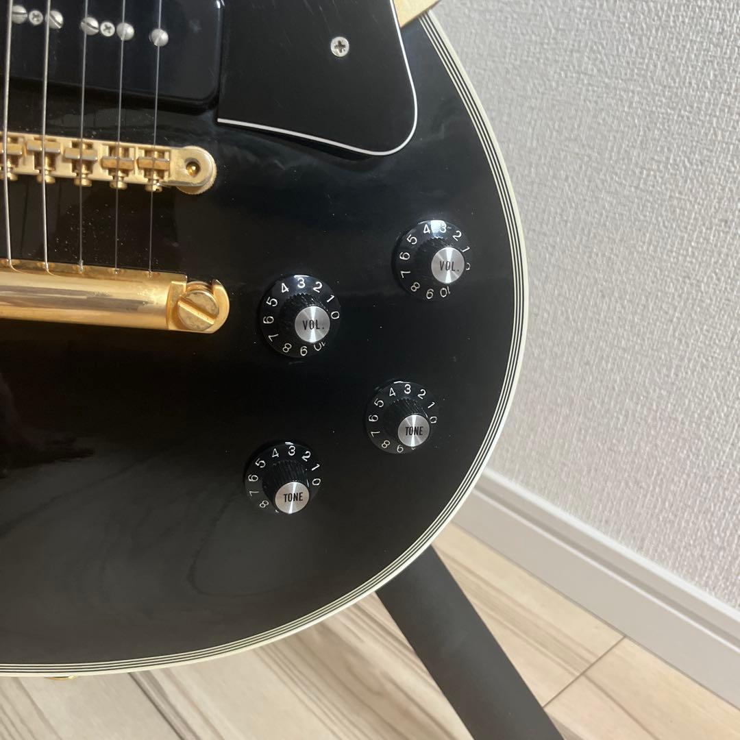 Edwards エレキギター ブラック レスポールタイプ