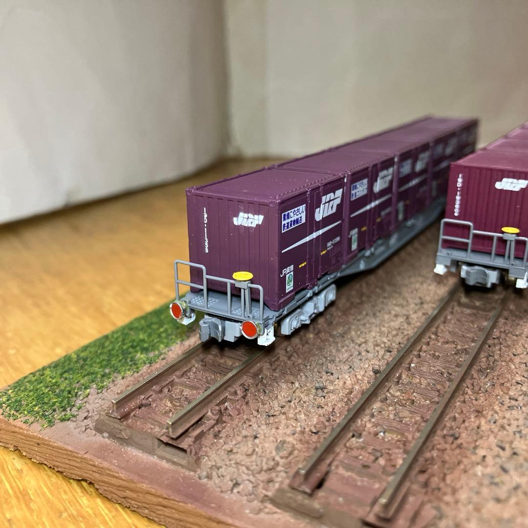 Nゲージ　コキ107（コンテナ付）12両セット