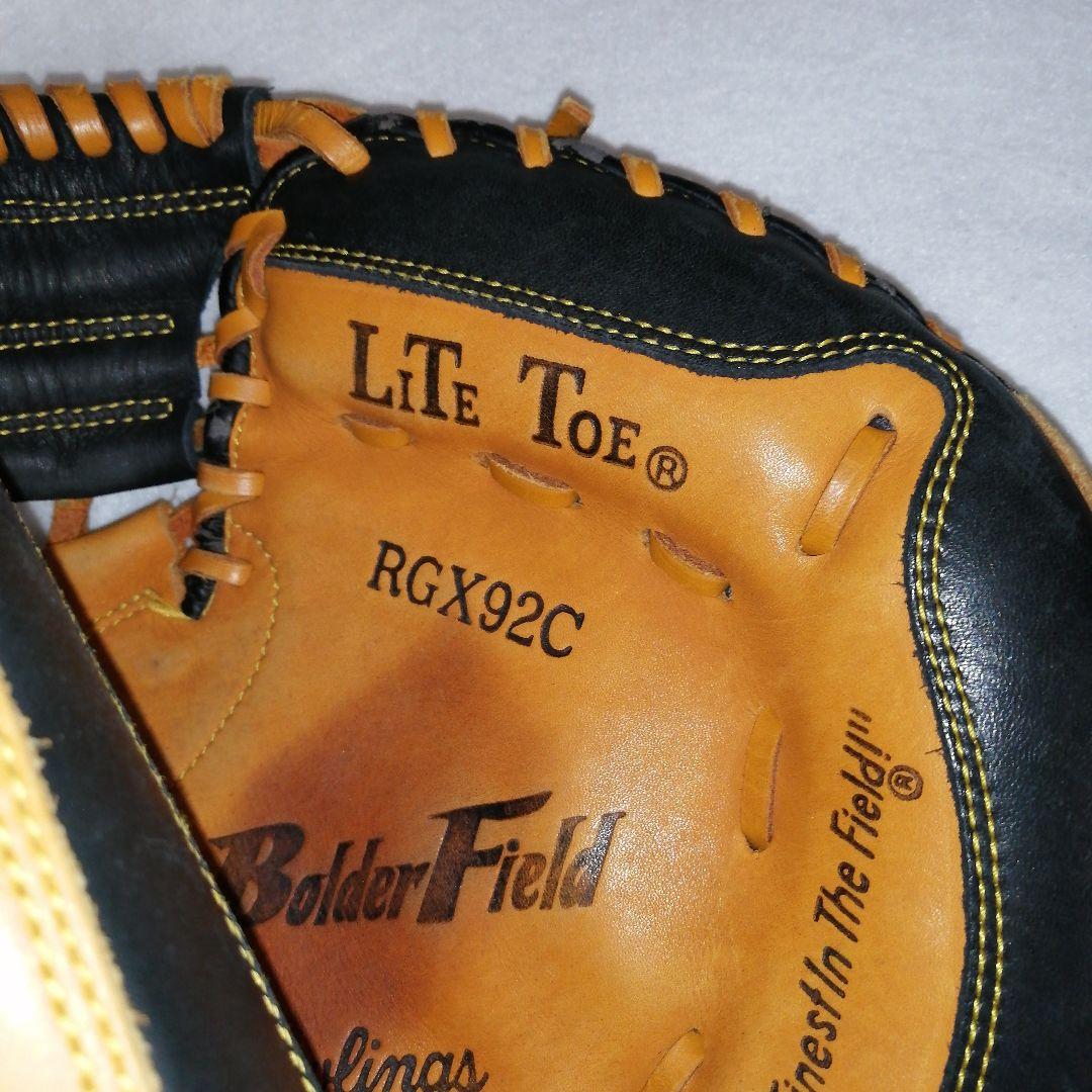 ★キャッチャーミット★Rawlings 軟式グローブ 右投げ用 飴色