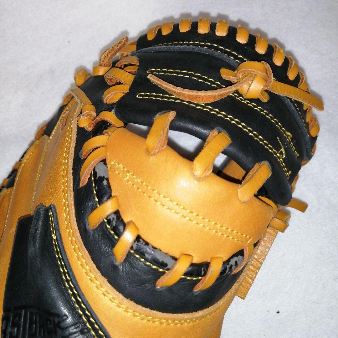 ★キャッチャーミット★Rawlings 軟式グローブ 右投げ用 飴色