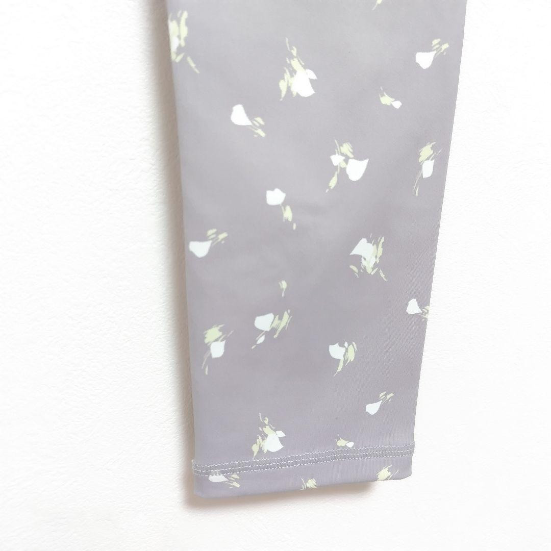 emmi yoga フラワーレギンス グレー 0 ＊ ヨガウェア エミ ヨガ