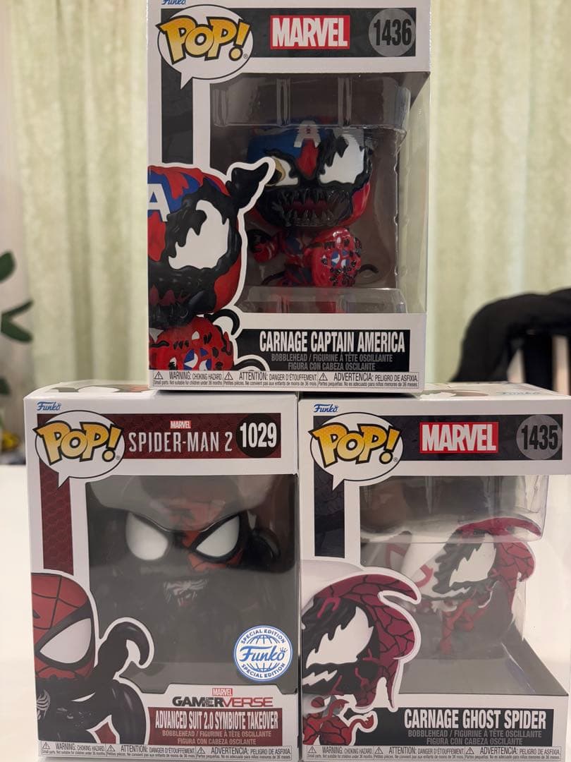 Funko Marvel フィギュア 3点セット POP