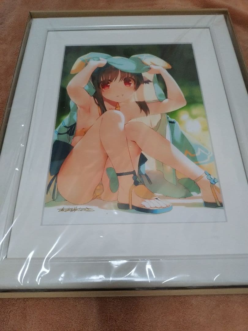 うたわれるもの ロストフラグ サイン入り複製原画「ネコネ」