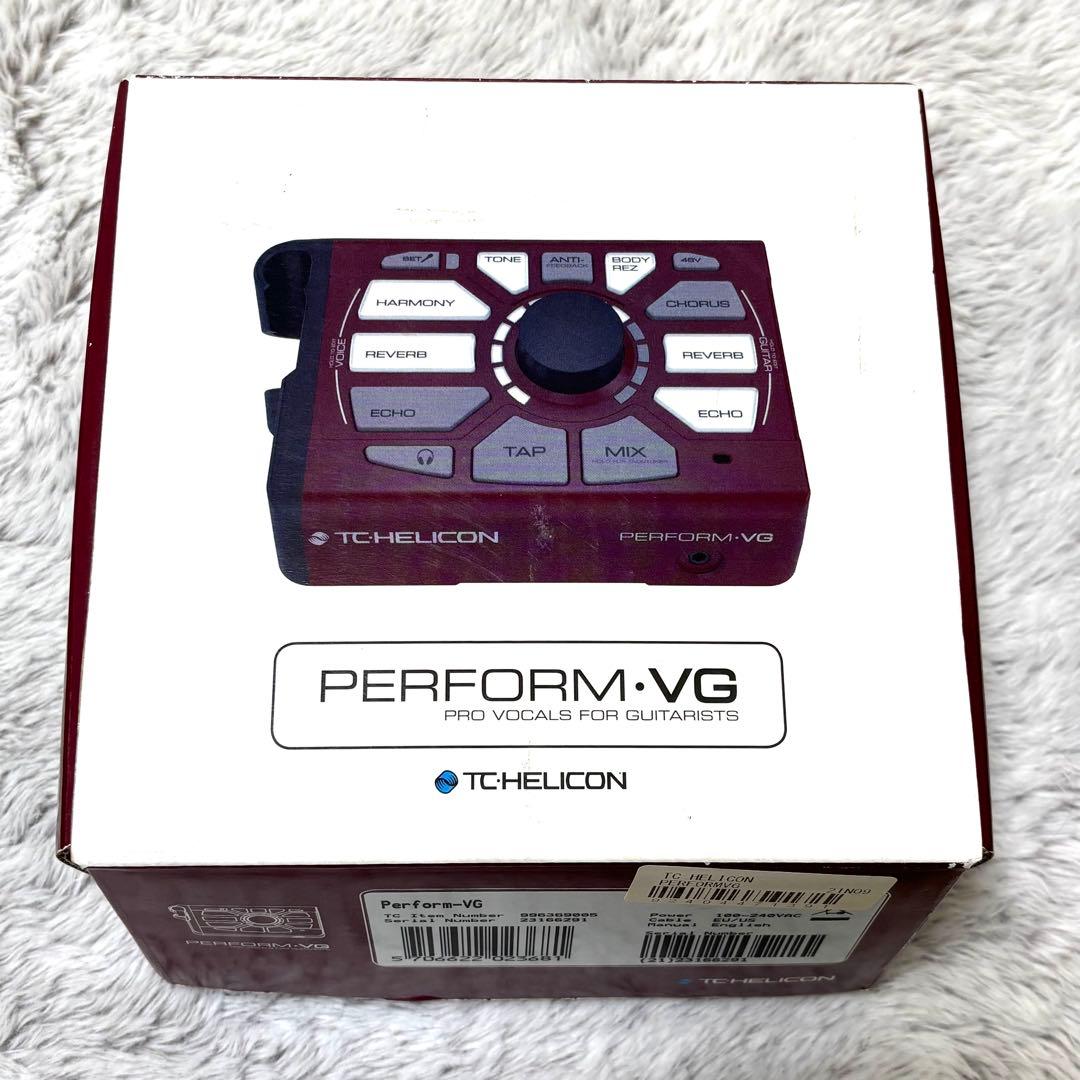 TC-Helicon Perform-VG ボーカルエフェクター 箱・付属品あり