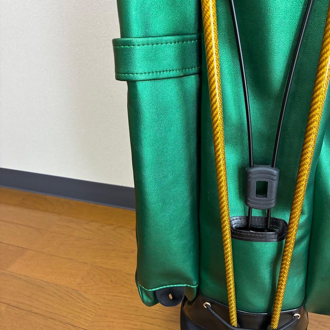 【美品】ベゼル VESSELゴルフスタンドキャディバッグ7.5型ダブルストラップ