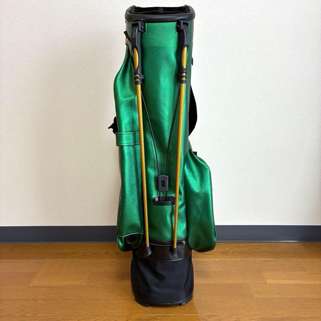 【美品】ベゼル VESSELゴルフスタンドキャディバッグ7.5型ダブルストラップ