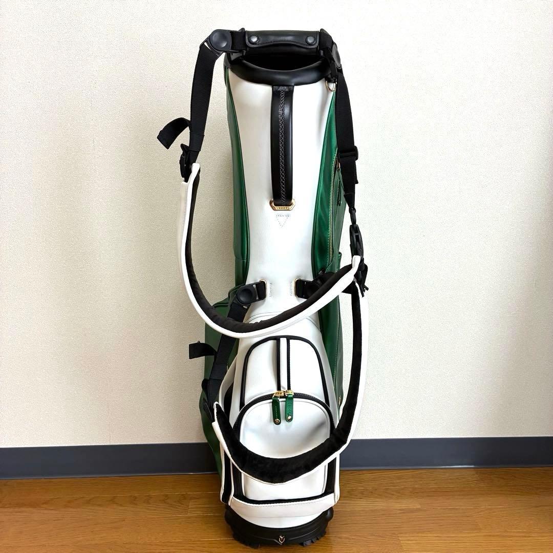 【美品】ベゼル VESSELゴルフスタンドキャディバッグ7.5型ダブルストラップ