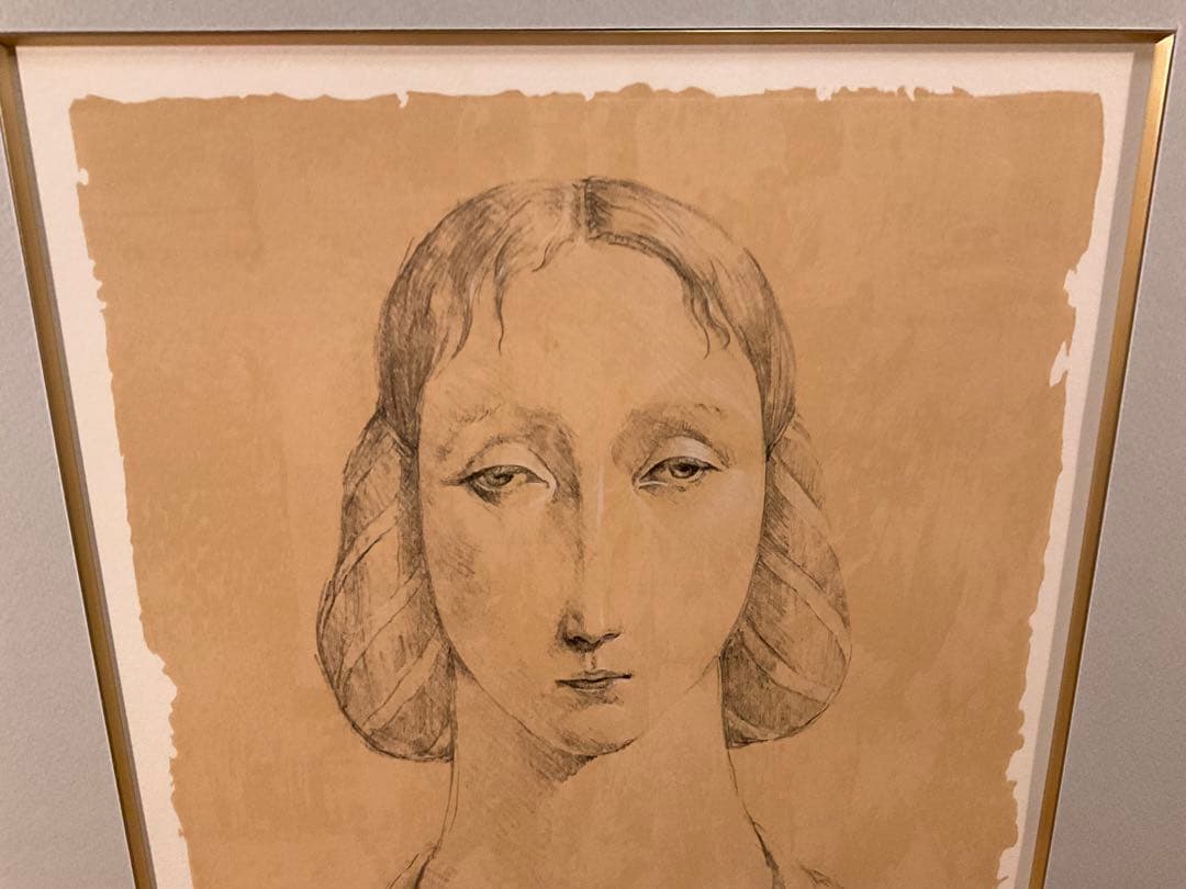 吉岡正人　「遠い想い」　リトグラフ　直筆サイン・エディション有り