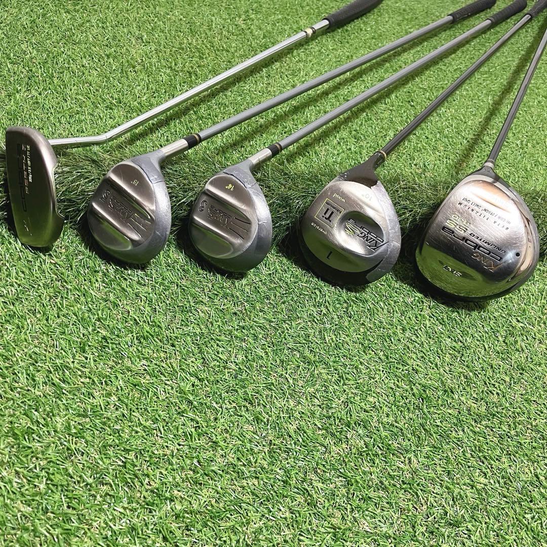 KING COBRA 即戦力 初心者オススメ メンズゴルフクラブ豪華12本セット