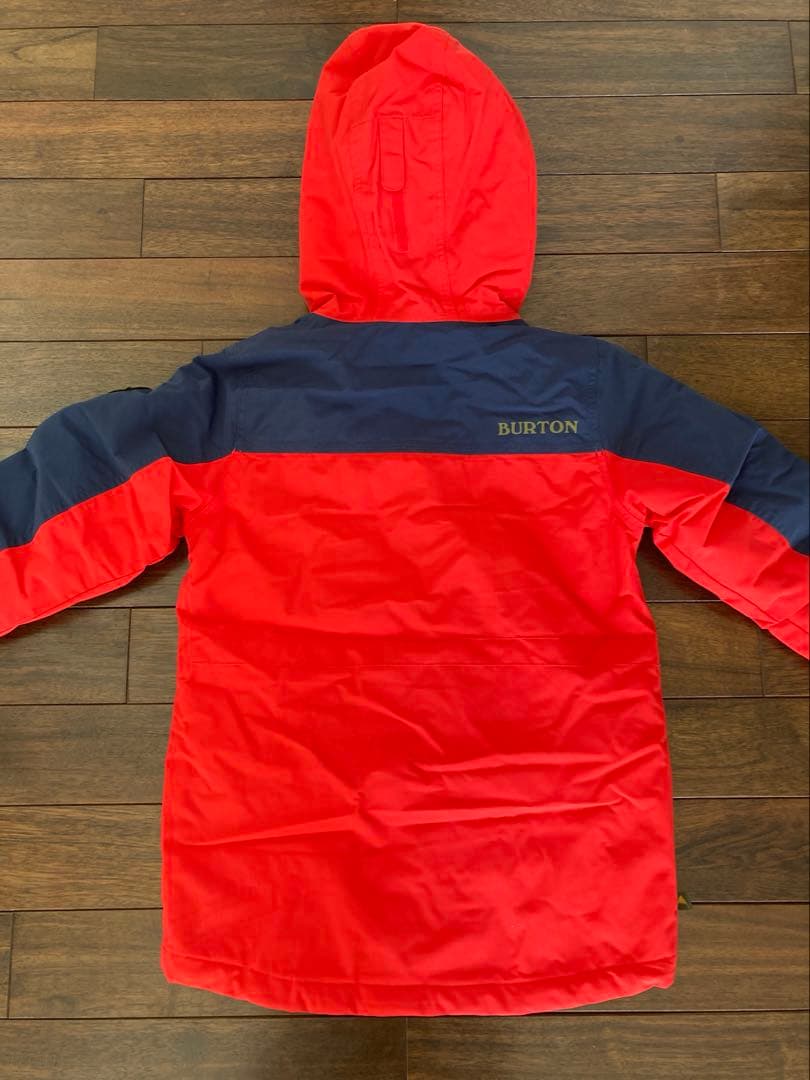 BURTON 子ども用 スノーボードウェア 赤/青