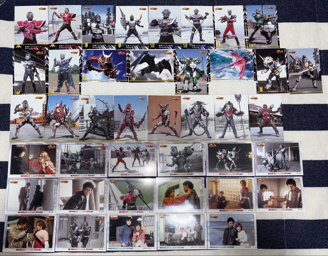 アマダ 仮面ライダー龍騎 トレーディングコレクション 第１〜３弾 約１０７枚