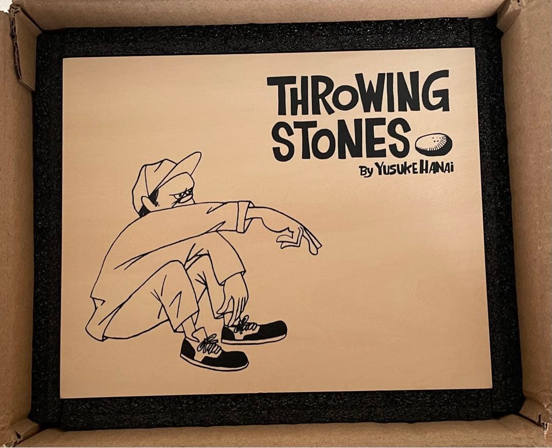 花井祐介　yusuke hanai THROWING STONES フィギュア