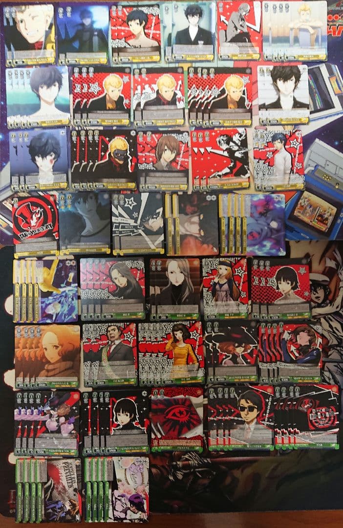 ヴァイスシュヴァルツ ペルソナ5 デッキ パーツ まとめ売り