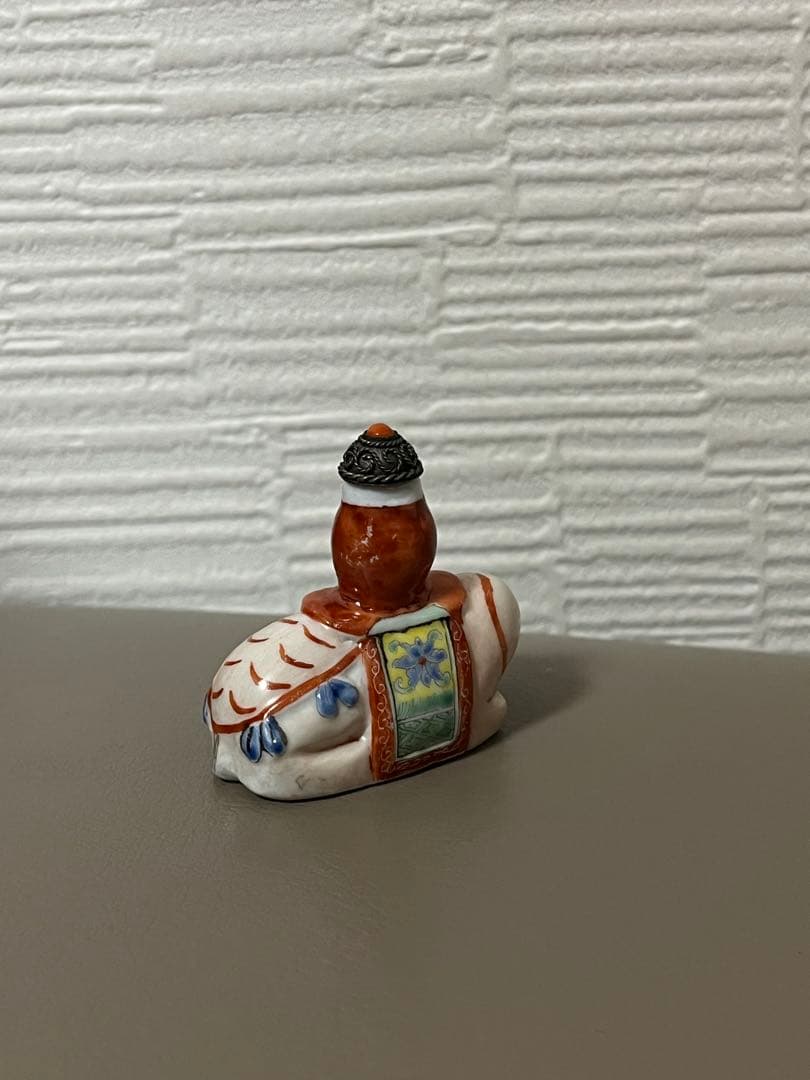 18世紀頃 象 タバコ瓶 磁器 アンティーク 希少