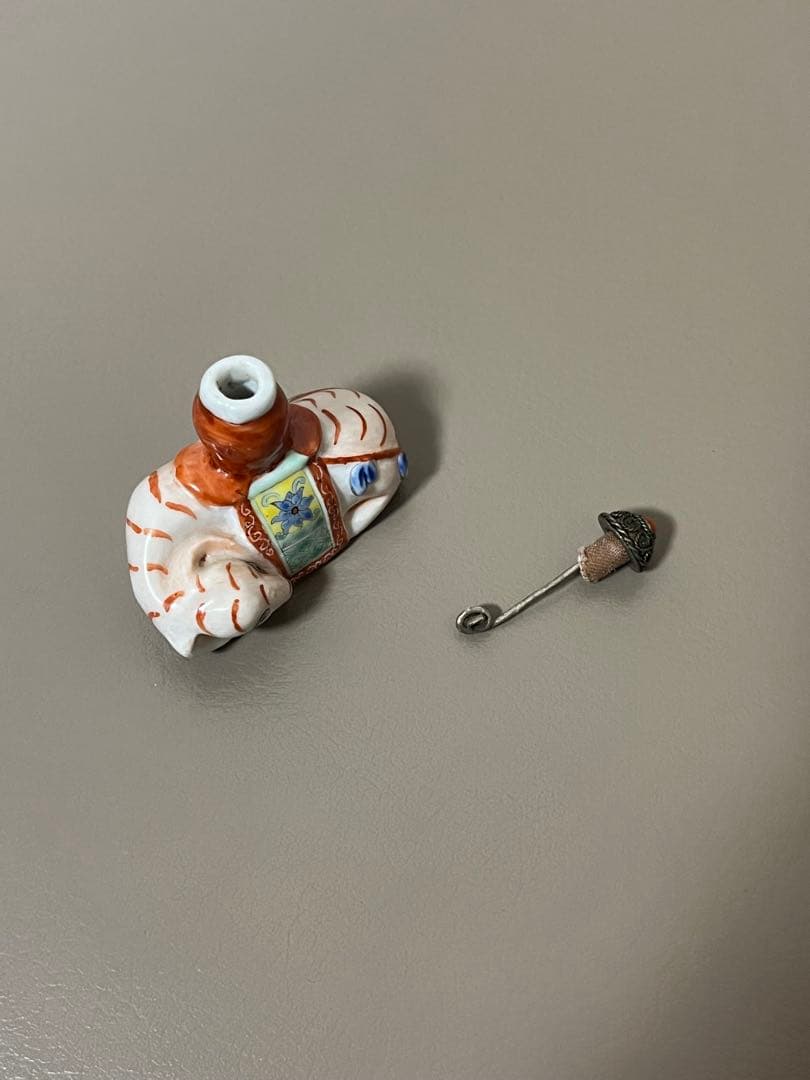 18世紀頃 象 タバコ瓶 磁器 アンティーク 希少