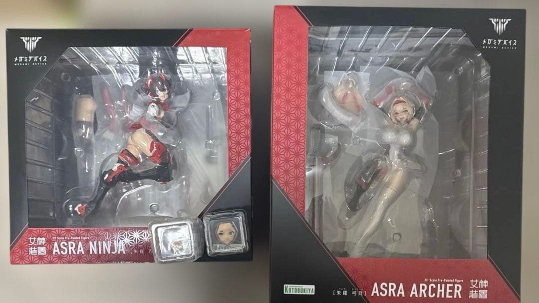 【限定パーツ別表情フェイス付き】2/1スケール　朱羅　忍者 弓兵