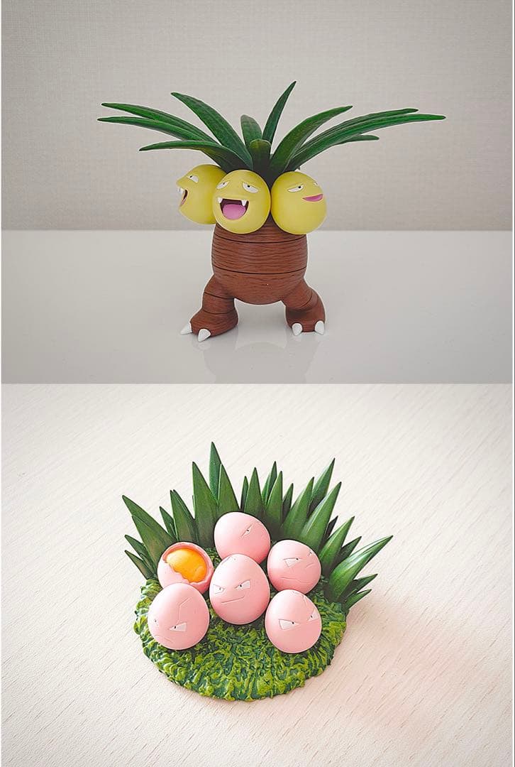 す*。様 ポケモン スケールワールド「タマタマ&ナッシー進化セット」PVC製