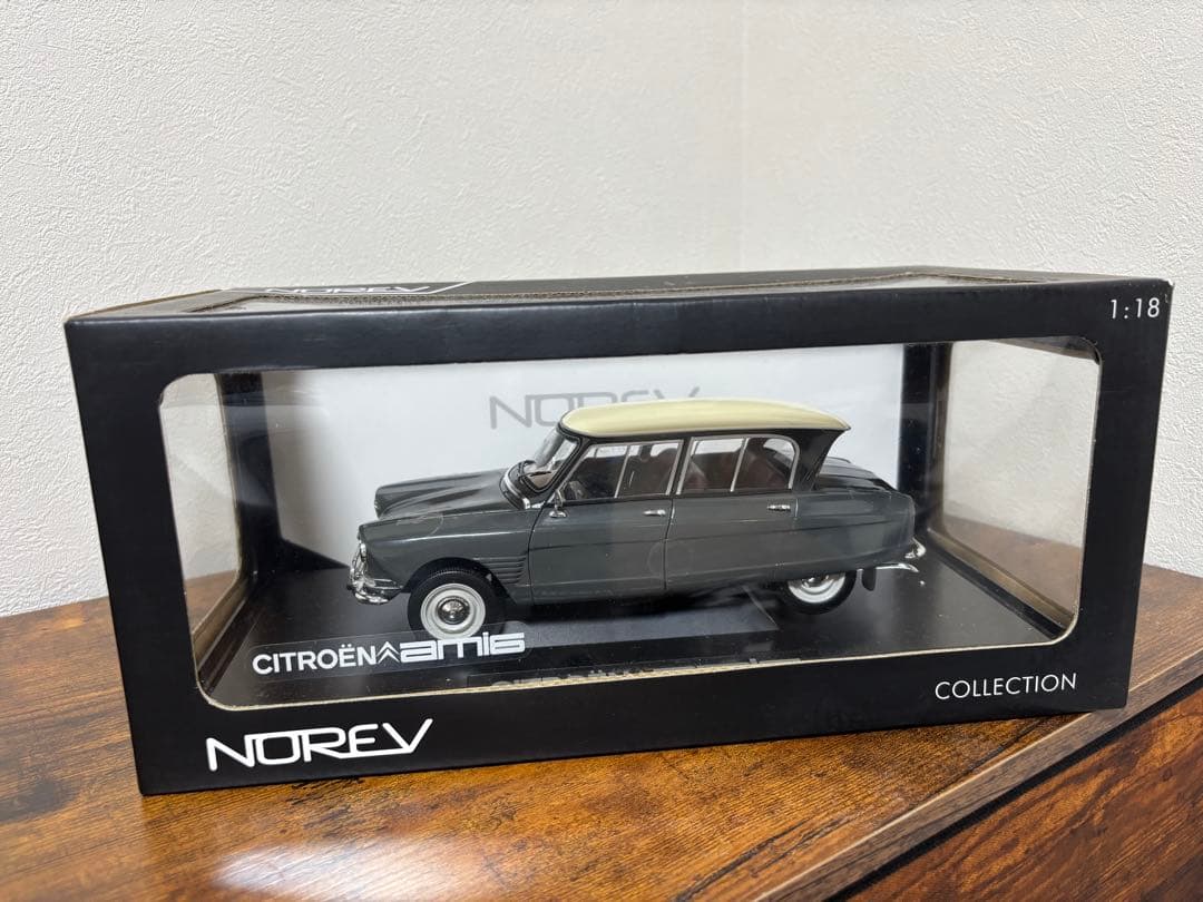 シトロエン　ami6 ノレブ　ミニカー 1/18 グレー　レア　アミ6