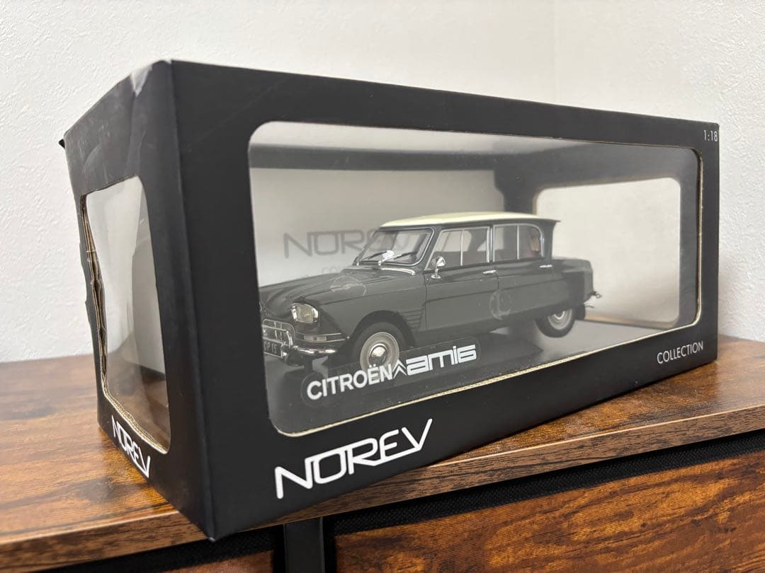 シトロエン　ami6 ノレブ　ミニカー 1/18 グレー　レア　アミ6