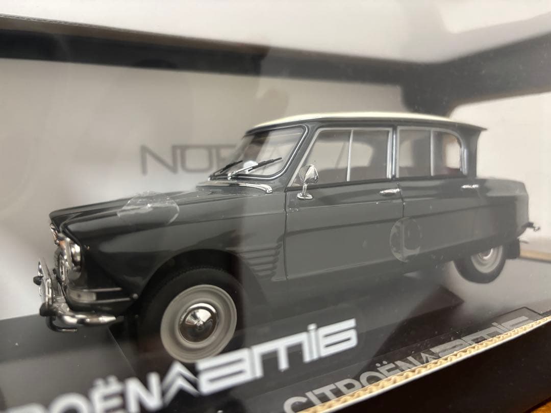 シトロエン　ami6 ノレブ　ミニカー 1/18 グレー　レア　アミ6