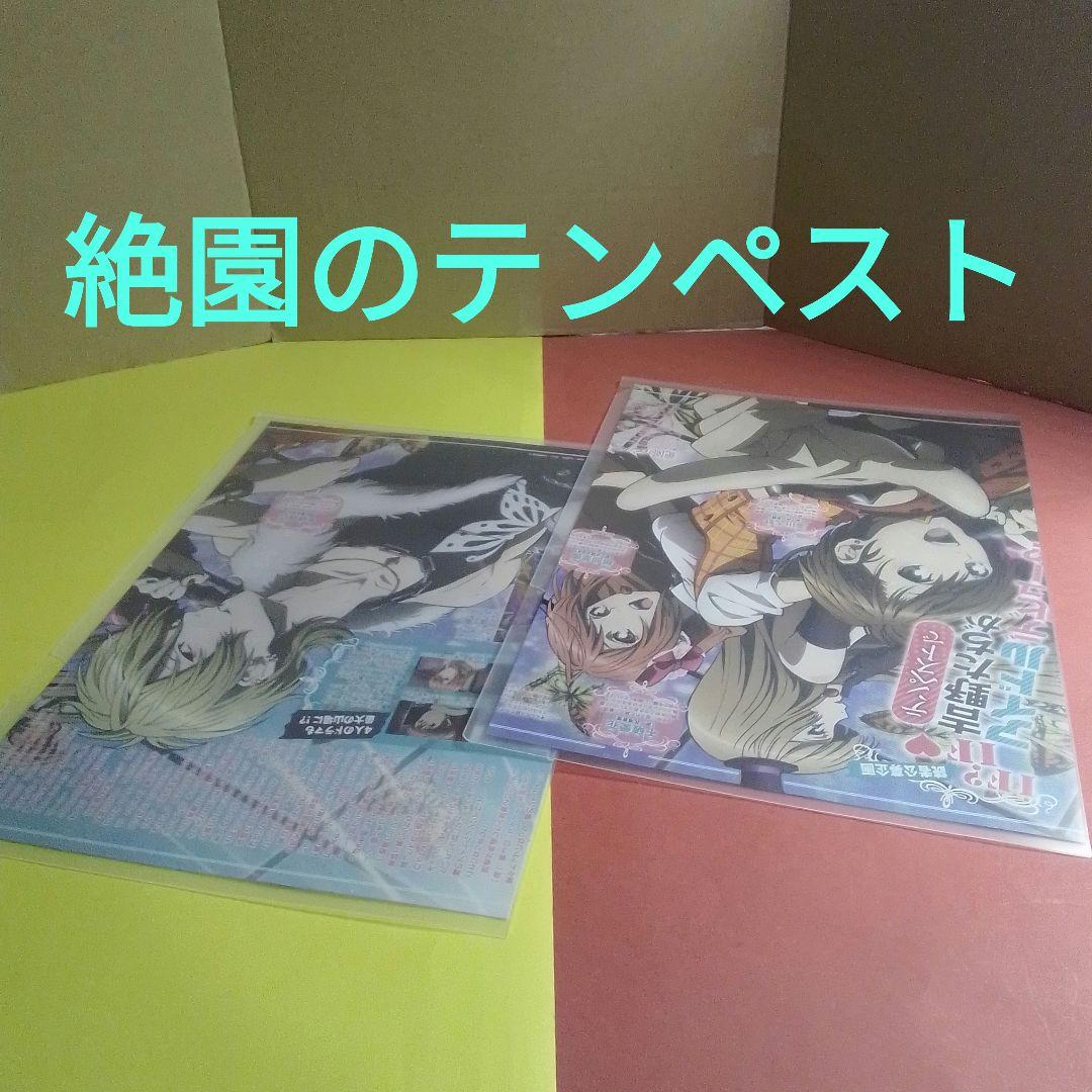 No.04 絶園のテンペスト 切り抜き (透明クリアファイルに入れて保管中)