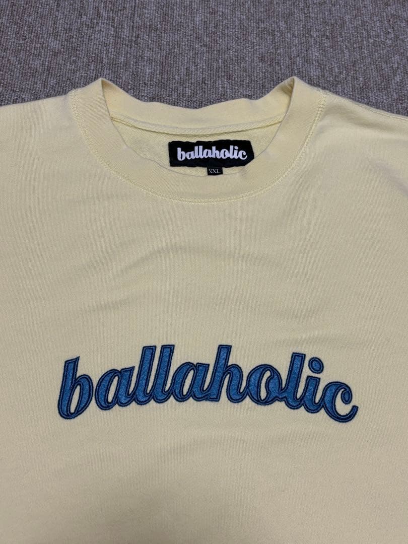 ballaholic イエロー スウェット XXL
