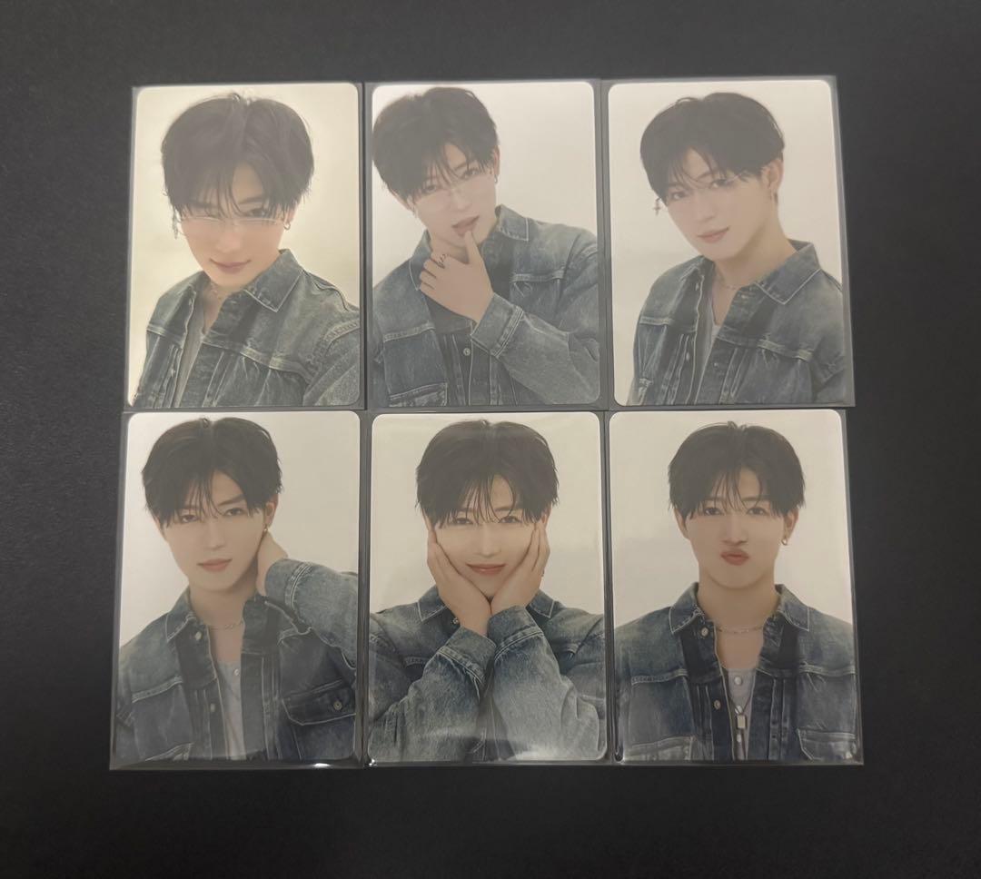 西山智樹 TAGRIGHT show case フォトカード 6種 コンプ