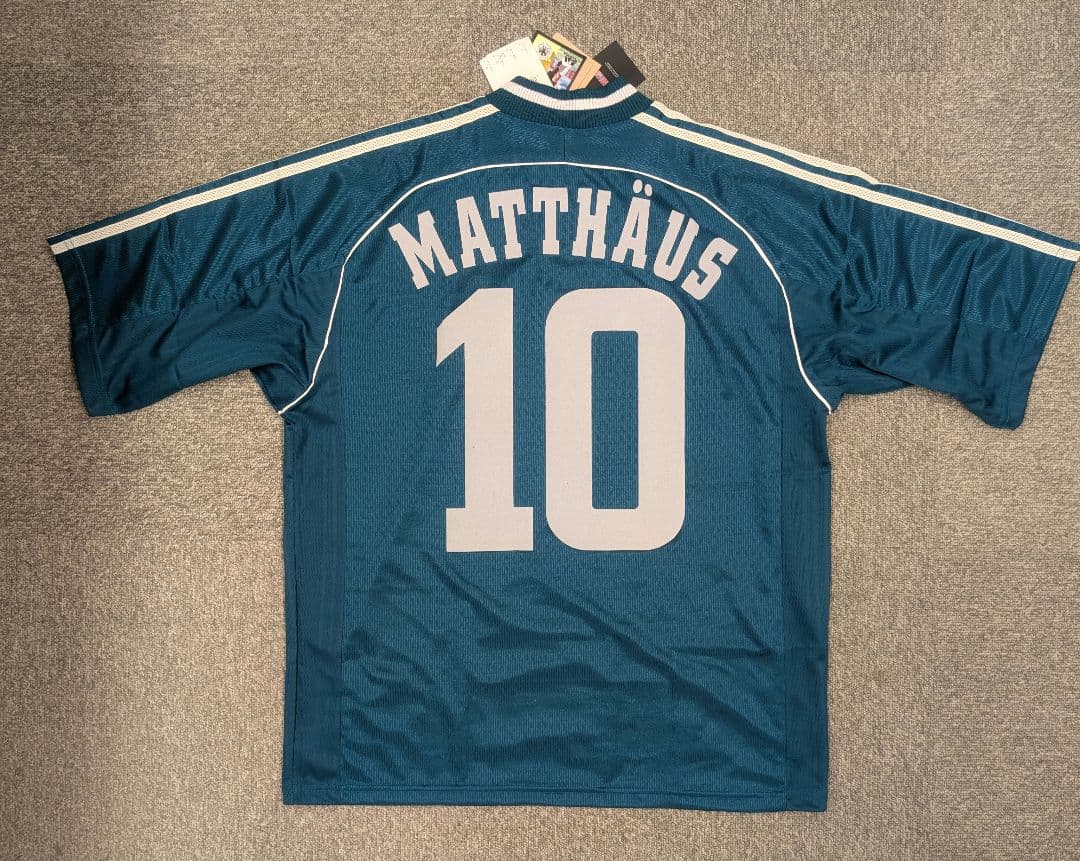 98 ドイツ代表 アウェイ 半袖 10 マテウス ユニフォーム新品未使用タグ付き