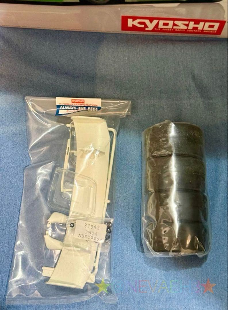 値下げ中★京商◆Castrol MUGEN NSX RCエンジンカー ＆OP付き