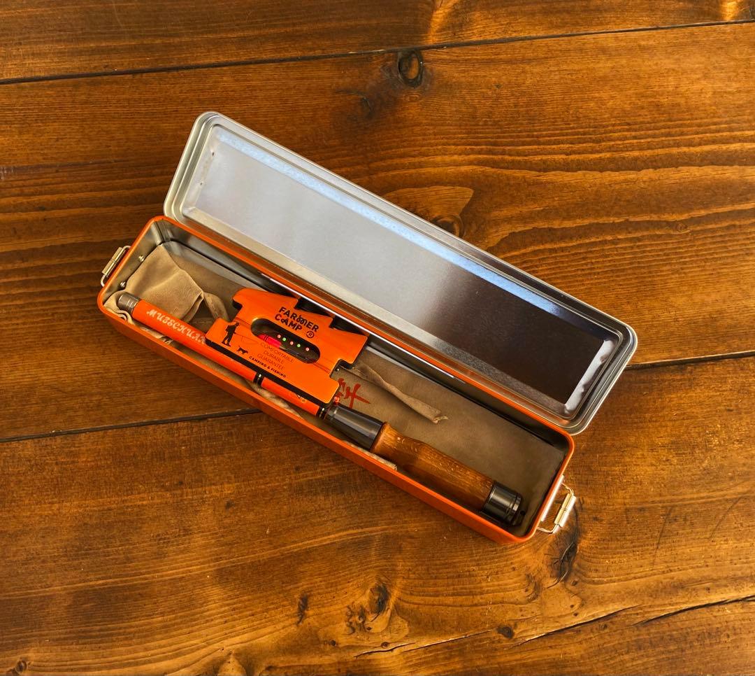 タナゴ釣りセット　ウッドグリップ　1.8M 新品　タナゴ竿　タモ網　収納box