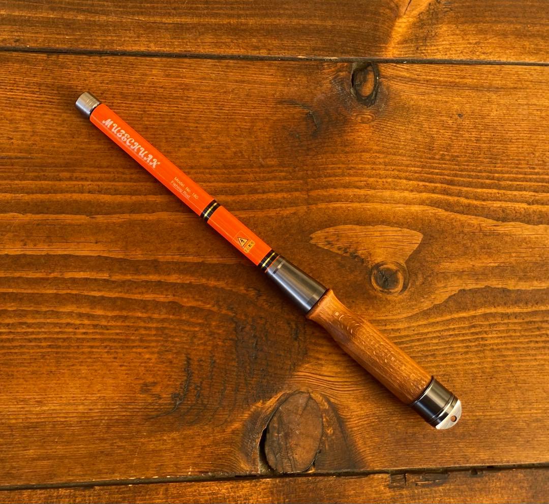 タナゴ釣りセット　ウッドグリップ　1.8M 新品　タナゴ竿　タモ網　収納box