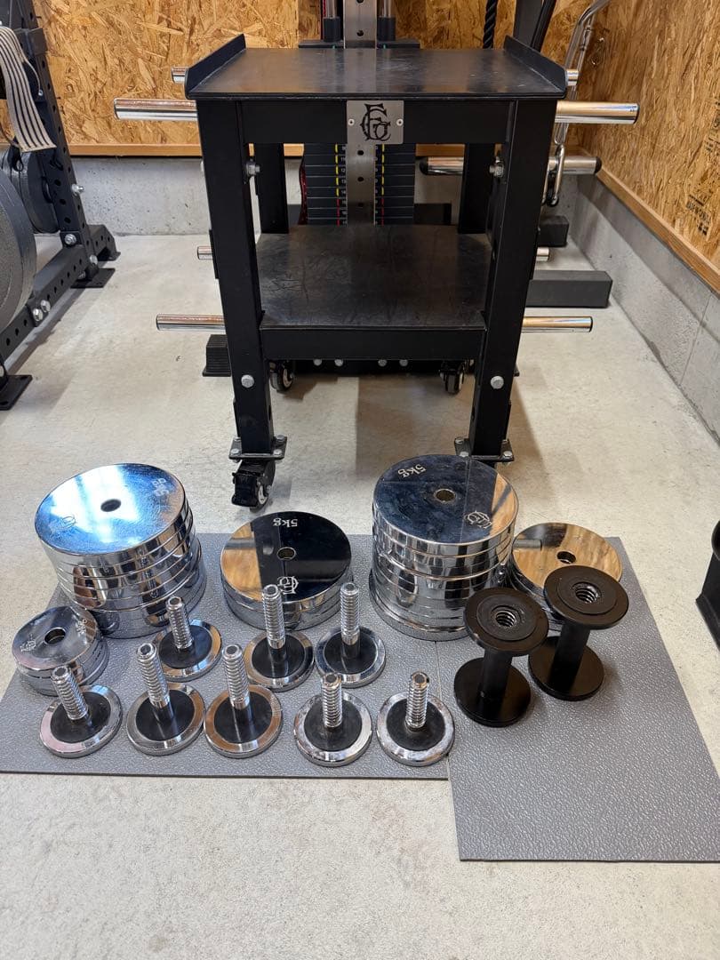 GFCダンベルセット53.6kg ダンベルスタンド　⑤