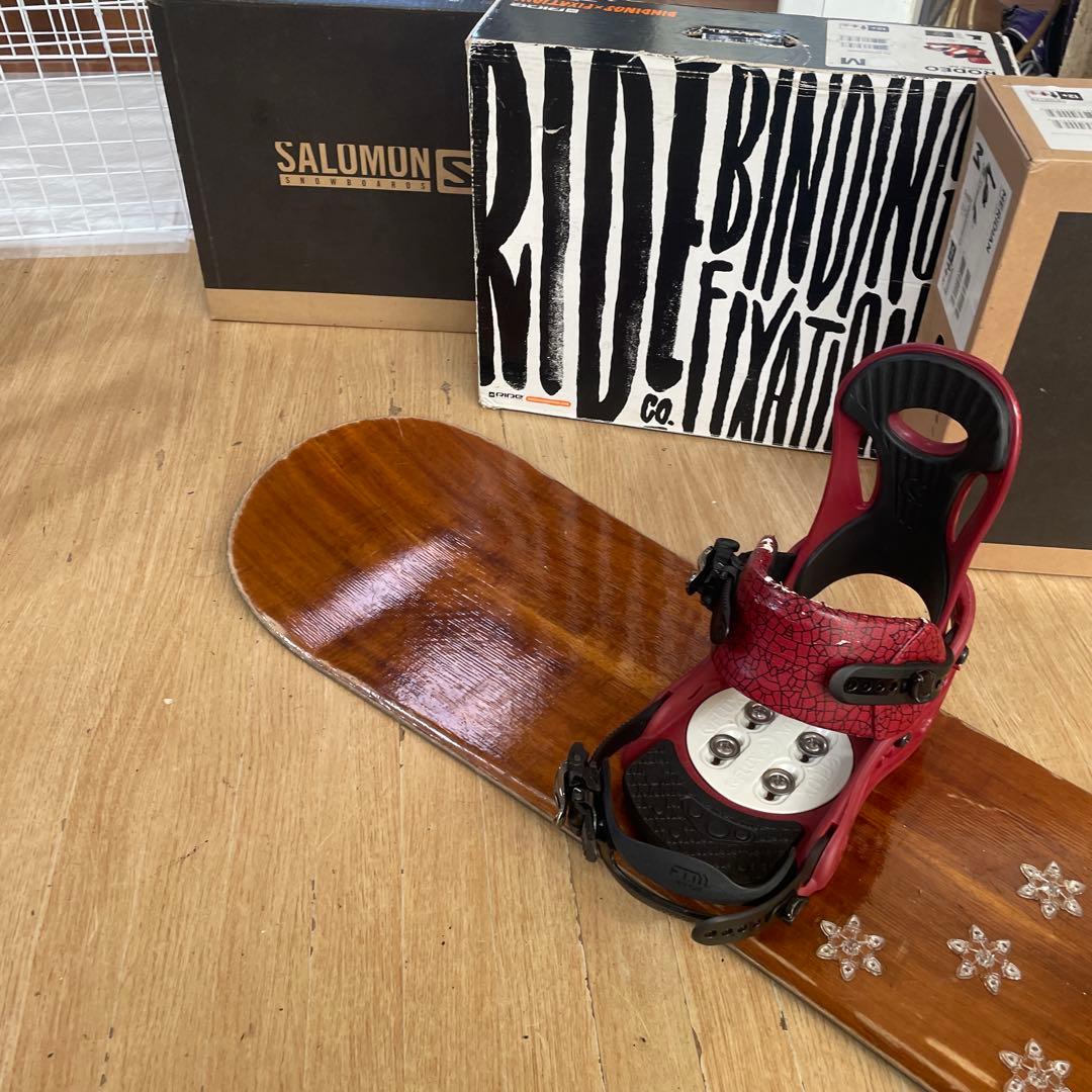 ARBOR×FLUX　アーバー　スノーボード　フラックス　バインディング付