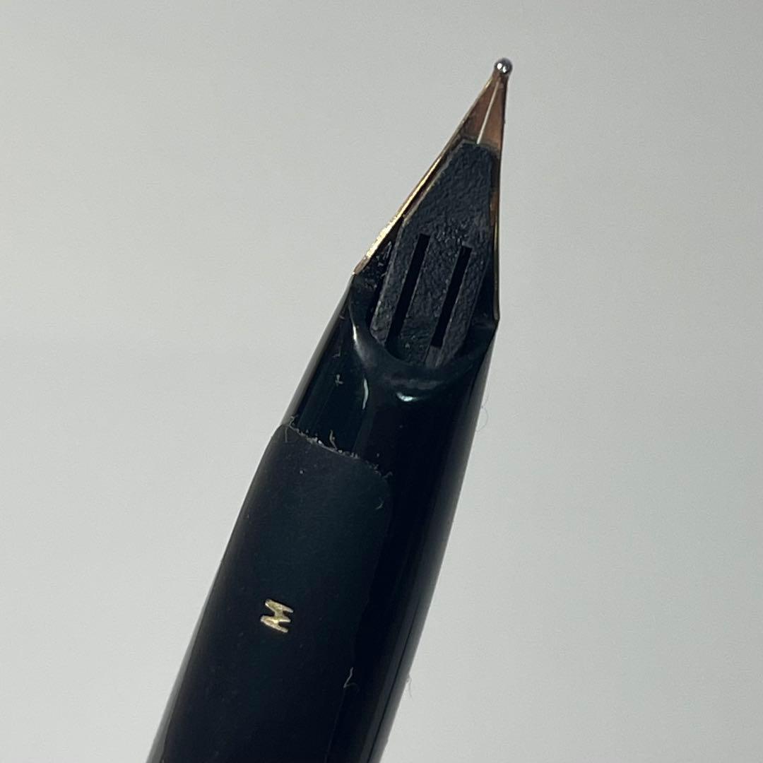 ①14K Sheaffer Targa 万年筆 ボールペン セット シェーファー