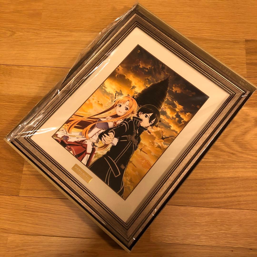 ソードアート・オンライン ゲームクリア記念商品 キャラファイングラフ A4