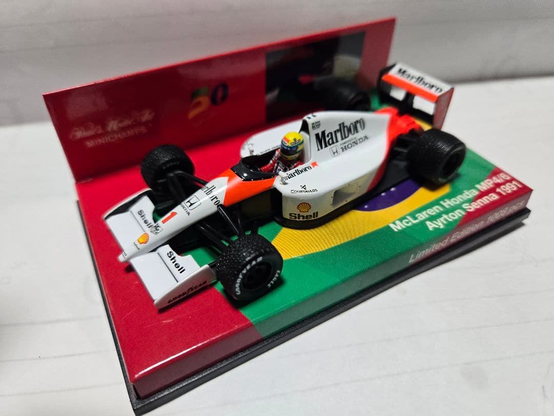 マクラーレンホンダ MP4/6 セナブラジル初優勝 記念 限定モデル