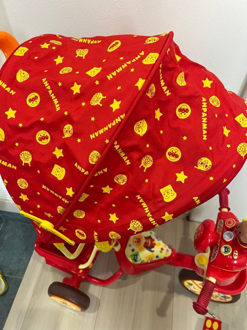 [人気キャラクター‪☆]＼アンパンマン／三輪車