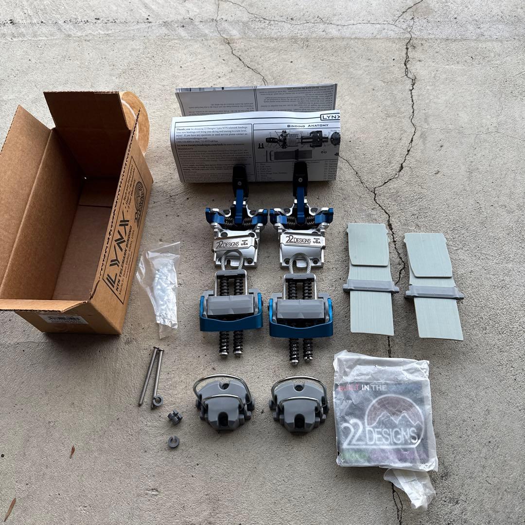 22Designs LYNX テレマーク　ビンディング　Sサイズ