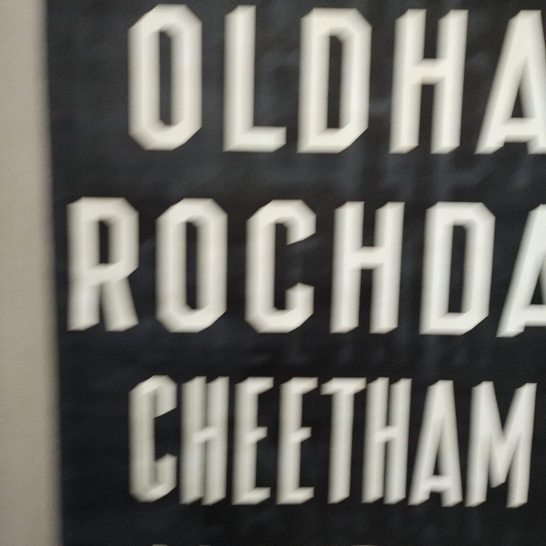 ヴィンテージバスロールサイン本物　1203