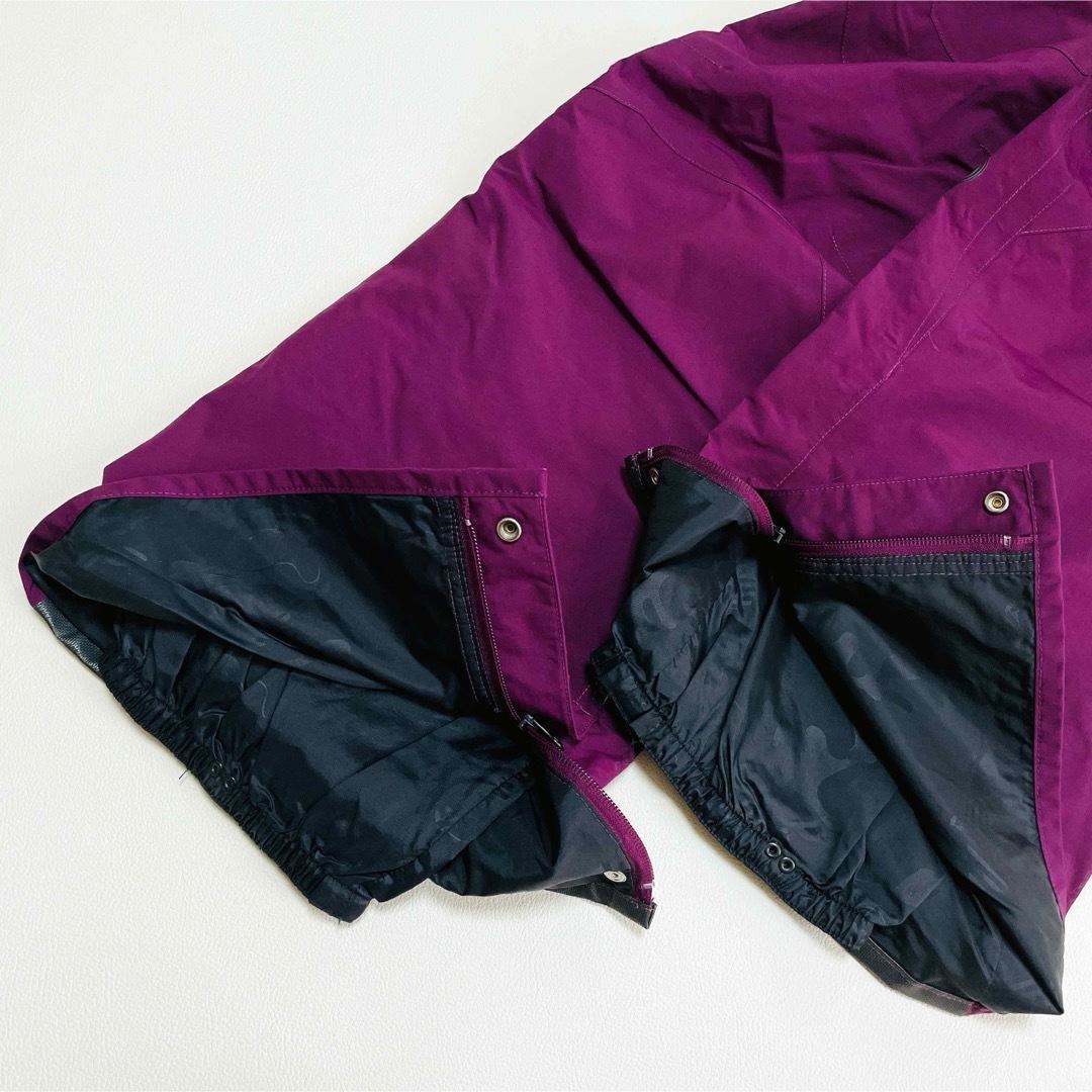 6635 ボルコム　ビブパンツ　ゴアテックス　RECCO ボルドー