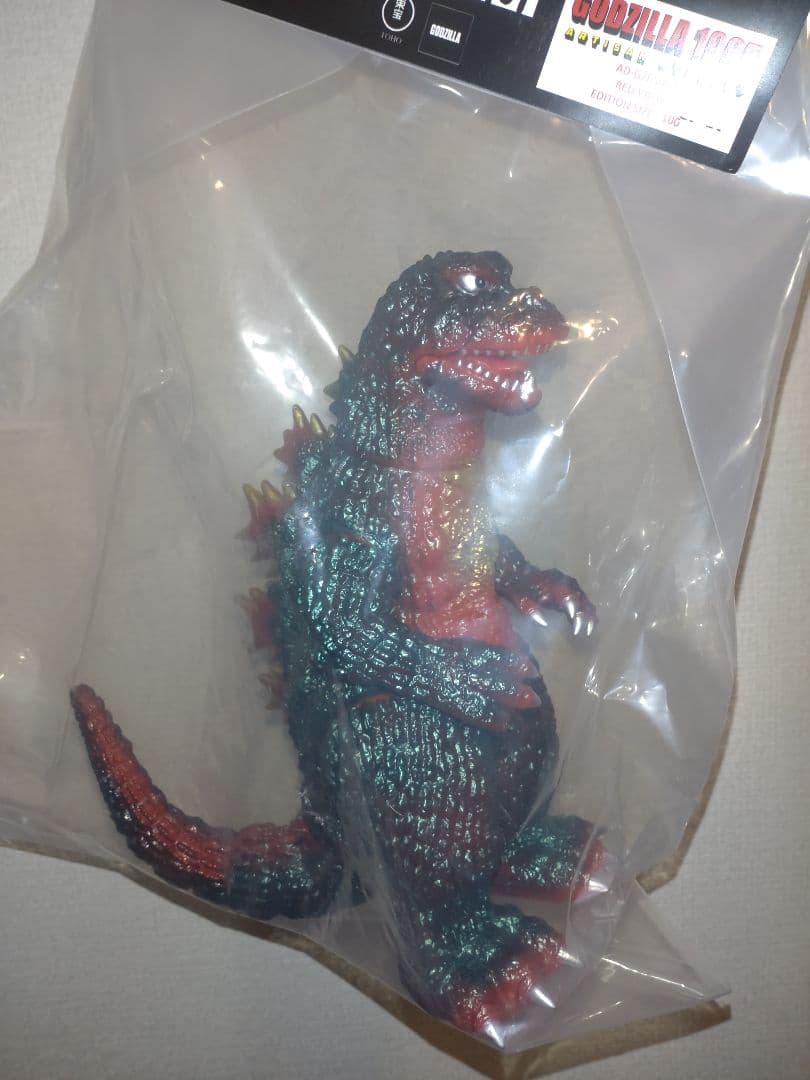 スパイラルトイ　ゴジラ　マーミット　ソフビ　未開封　100体限定