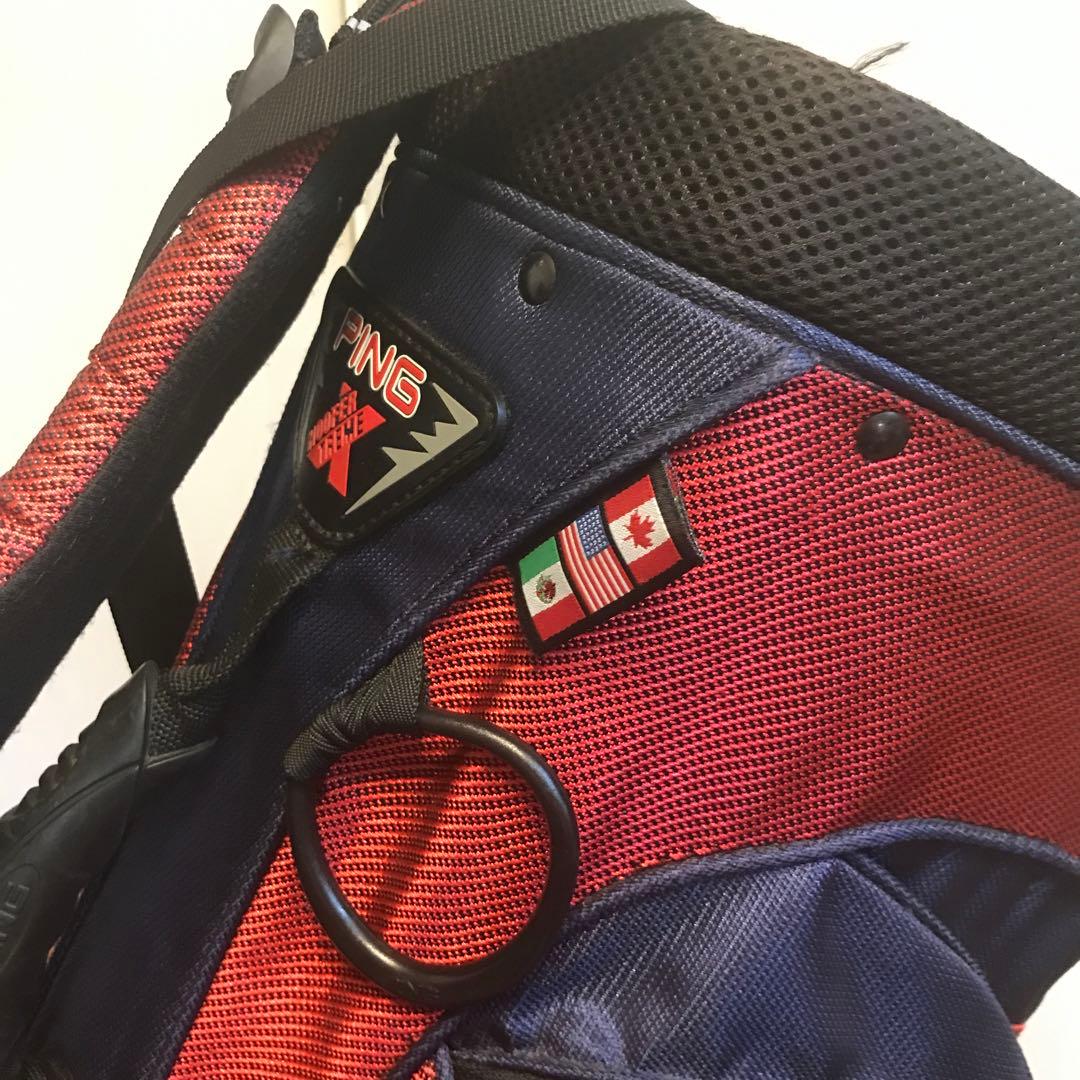 希少◆PING ピン ◆スタンド型 キャディバッグ 中古
